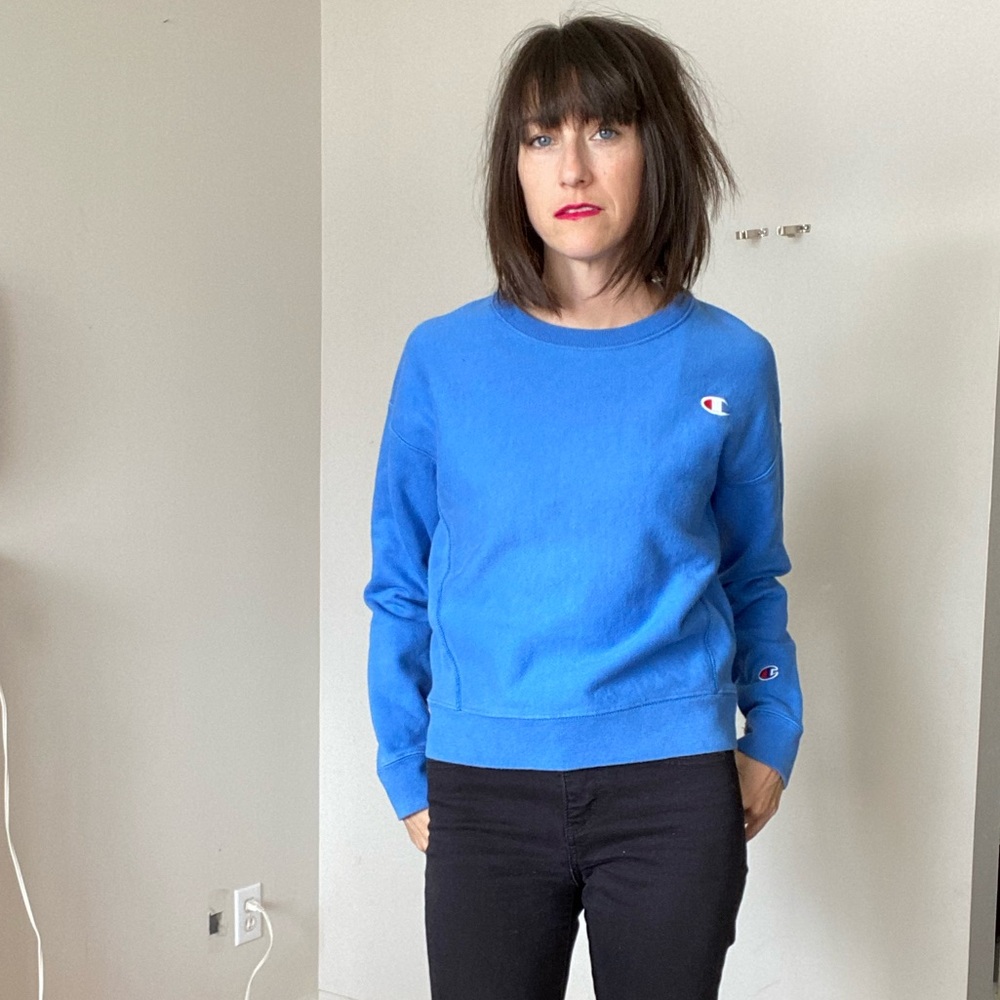 Retro Champion Crew Neck Sweatshirt - Picture 2 of 13